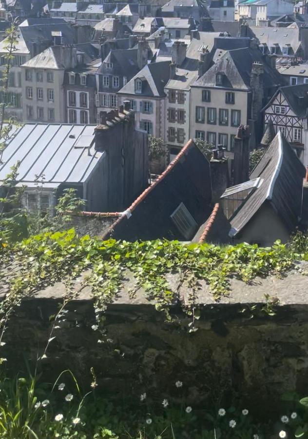 Cosy Et Jardin Panoramique Apartman Morlaix Kültér fotó