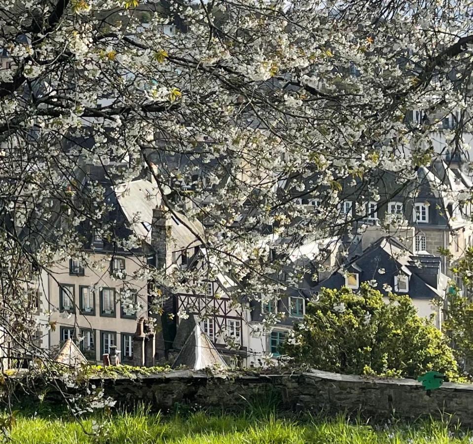 Cosy Et Jardin Panoramique Apartman Morlaix Kültér fotó