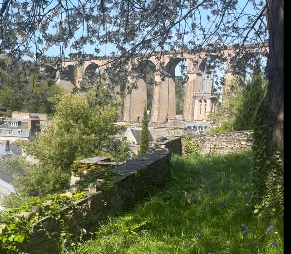 Cosy Et Jardin Panoramique Apartman Morlaix Kültér fotó